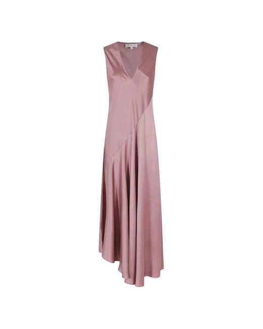 Antonelli Pink V-Neck Dress