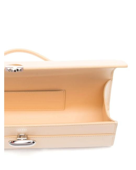 Bolso shopper Slim Symmetry SAVETTE de color Natural