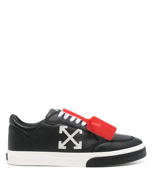 Off-White c/o Virgil Abloh Red New Low Vulcanized Sneakers for men