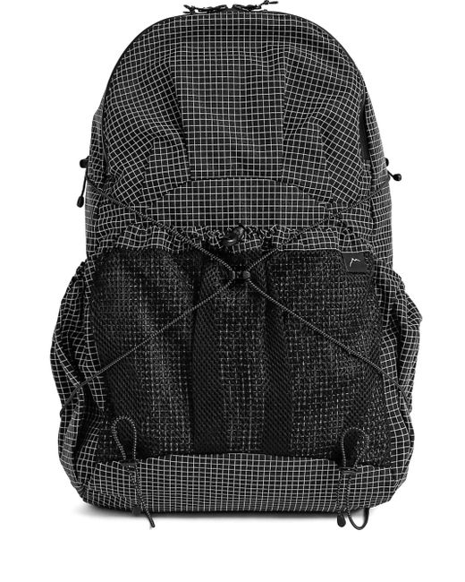 CAYL Black Sobaek Grid Backpack for men