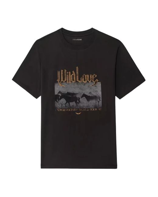 Zadig & Voltaire Black Edwin T-Shirt