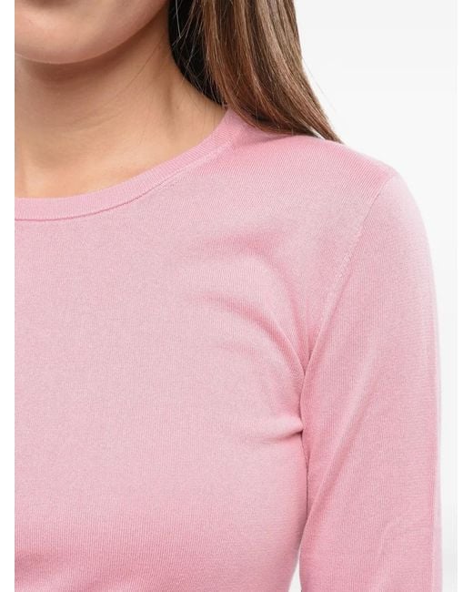 DIESEL Logo-Embroidered Crew Neck Sweater