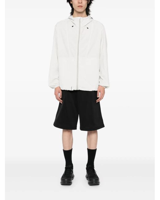 Chocoolate White Panelled Jacket for men
