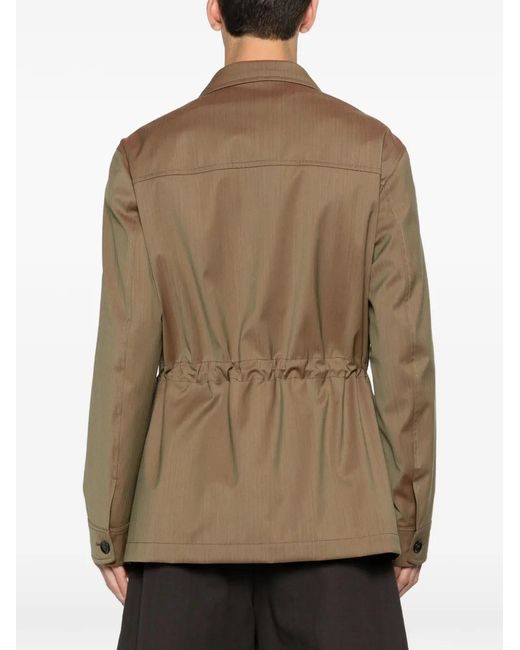 Brioni Natural Multi-Pocket Jacket for men