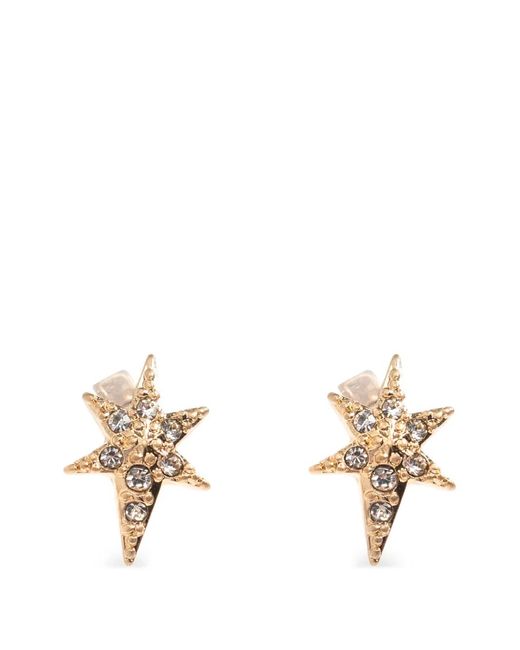 AllSaints White Crystal-Embellished Star Jewellery Set