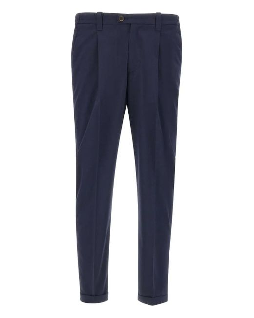 Pantalon À Design Plissé Devore pour homme en coloris Blue