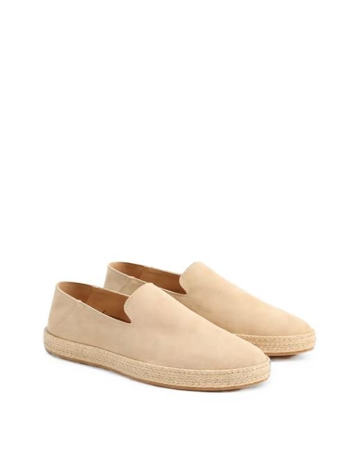 Tombolini Natural Espadrilles En Daim for men