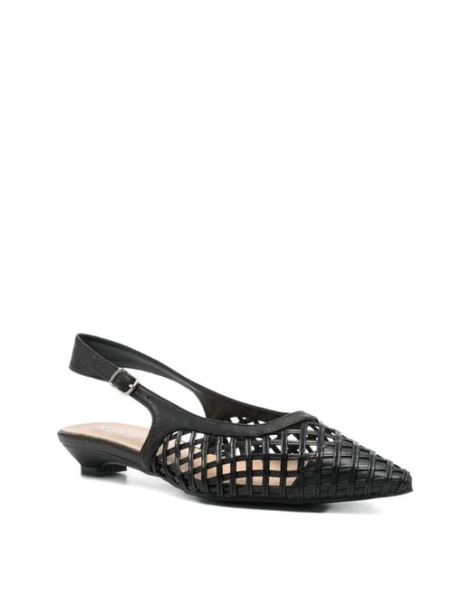 Keys White Slingback Sandals