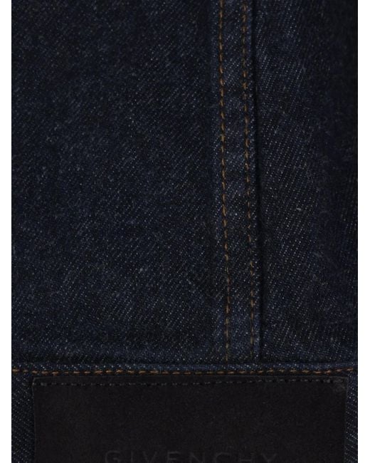 Chaqueta Vaquera De Manga Farol Givenchy de color Blue
