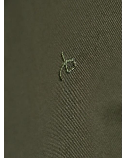 Rag & Bone Green Logo-Embroidered Zip-Up Jacket for men