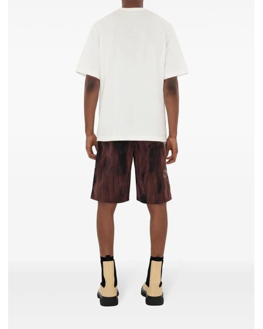Burberry Blue Swan Deck Shorts for men