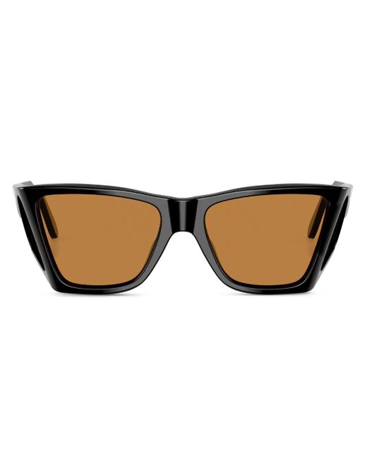 Persol Brown Geometric-Frame Sunglasses for men