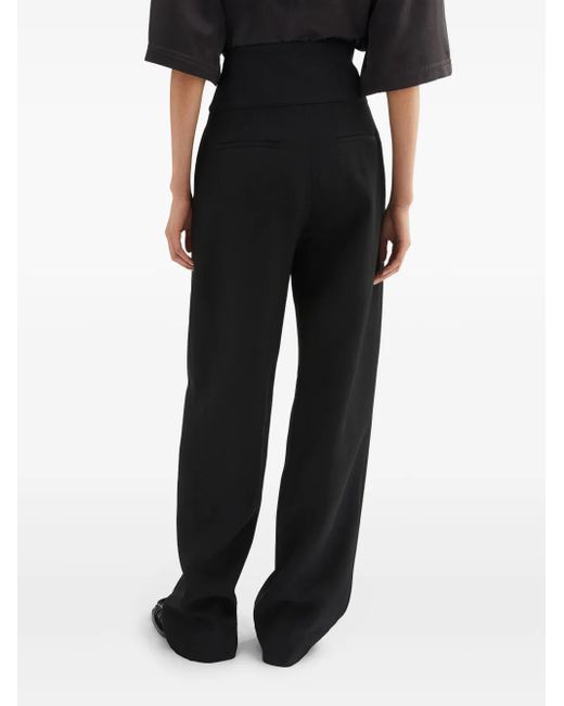 Jil Sander Black Tailored Trousers