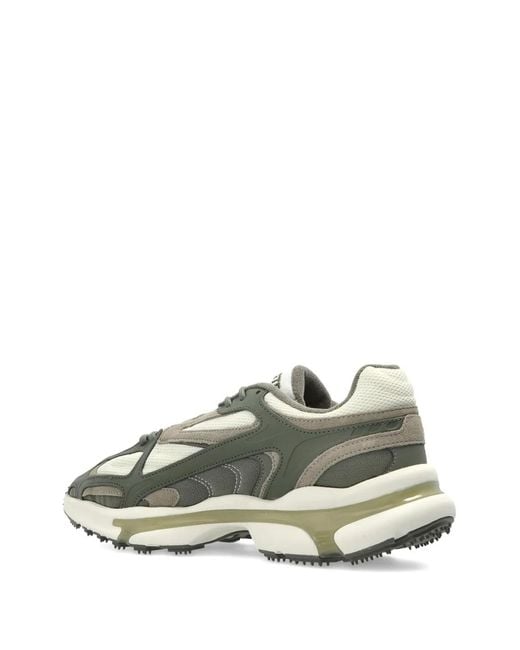 Lacoste Green L003 2K24 Lace-Up Chunky Sneakers for men