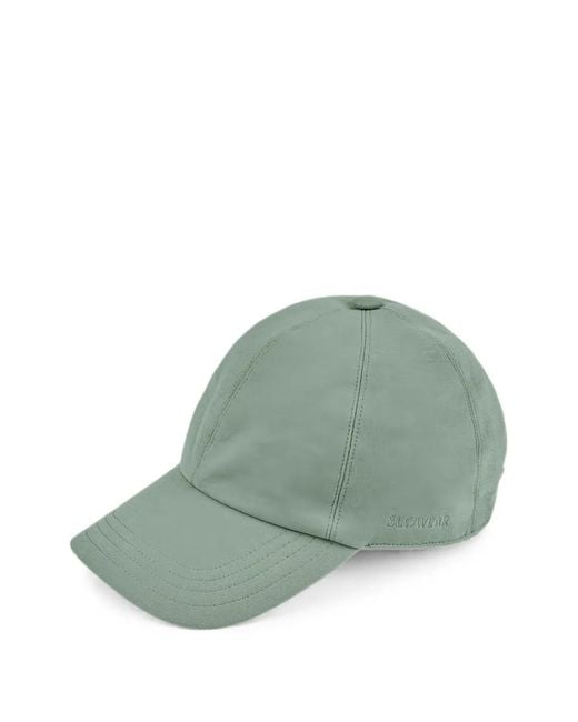 Zanone Green Touch-Strap Baseball Cap for men