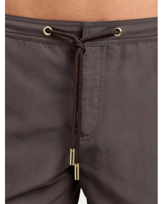 Orlebar Brown Gray Short De Bain Bulldog Drawcord for men