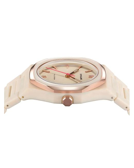 D1 Milano White Polycarbon 37Mm