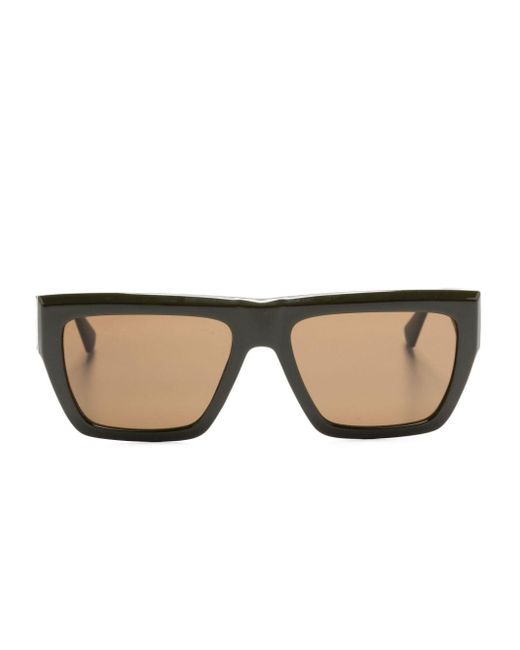Calvin Klein Natural Geometric-frame Sunglasses for men
