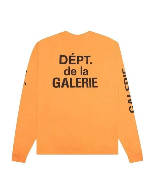 GALLERY DEPT. Orange T-Shirt À Logo Imprimé