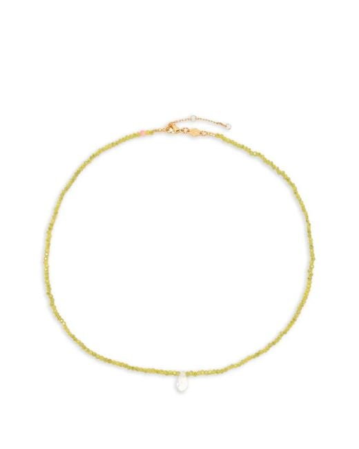 Anni Lu Metallic Beaded Pendant Necklace