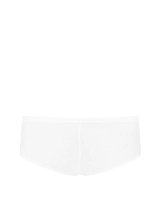 Maison Close White La Femme Amazone Mini Shorts
