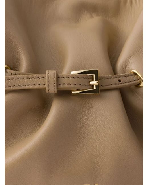 Prada Natural Dada Small Nappa Leather Bag