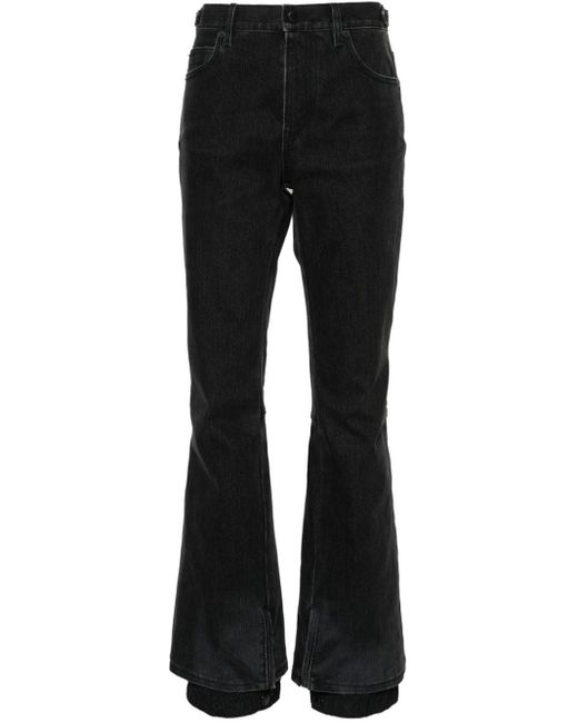 Balenciaga Black Flared Skiwear Jeans