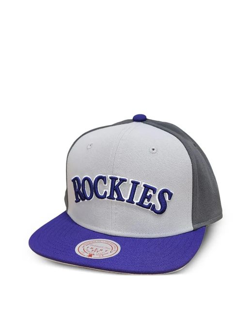 Mitchell & Ness Gray Rockies Cap for men