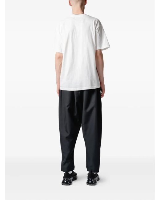 Yoshio Kubo White Yak Cotton T-Shirt