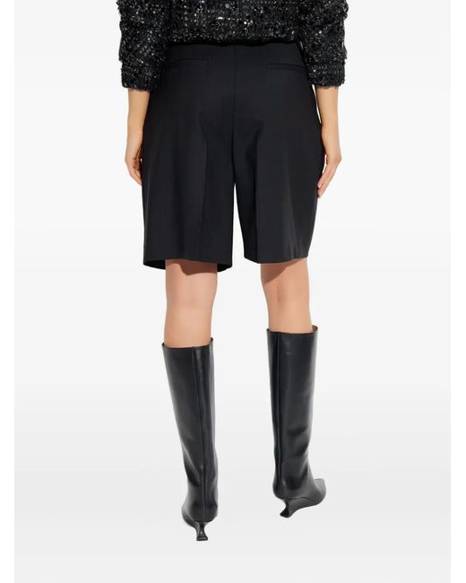IRO Blue Pleated Shorts
