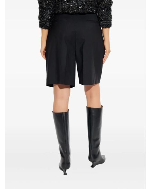 IRO Blue Pleated Shorts