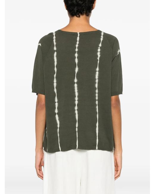 Momoní Green Calella Tie-Dye Short-Sleeve T-Shirt