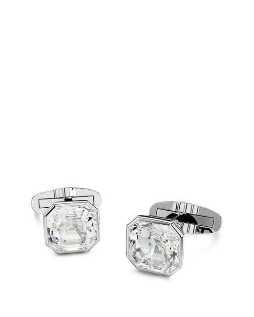 Swarovski Metallic Millenia Octagonal-Cut Cufflinks for men