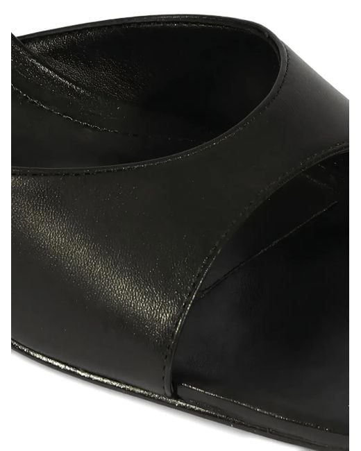 SCHUTZ SHOES Black 70Mm Dethalia Pin Square-Toe Heeled Sandals