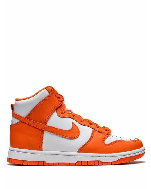 Nike Orange Dunk High "Syracuse" Sneakers
