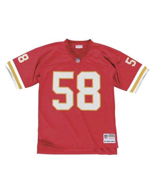 Mitchell & Ness Red Legacy "Nfl Kansas City Chiefs 1994 Derrick Thomas" Jersey for men