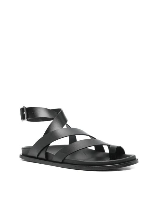 Alohas Black Tide Toe Strap Sandals