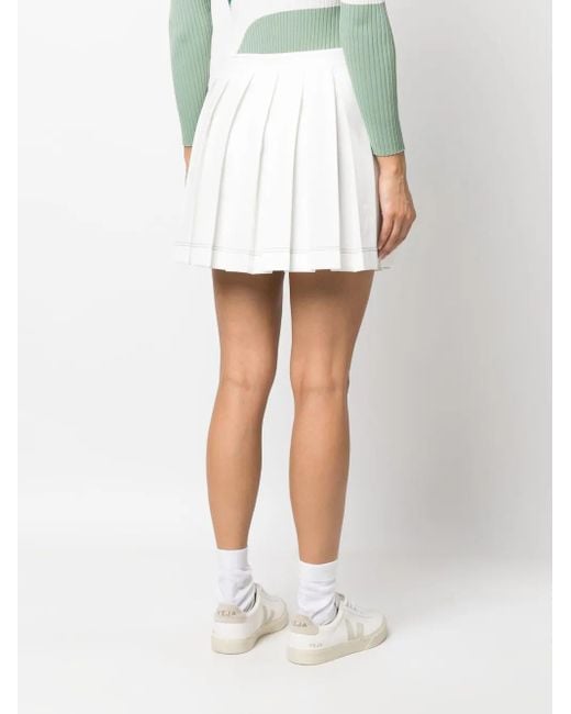 Lacoste X Roland Garros Aラインミニスカート White