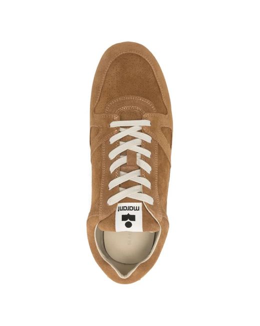 Isabel Marant Brown Sennyh Low Sneakers for men