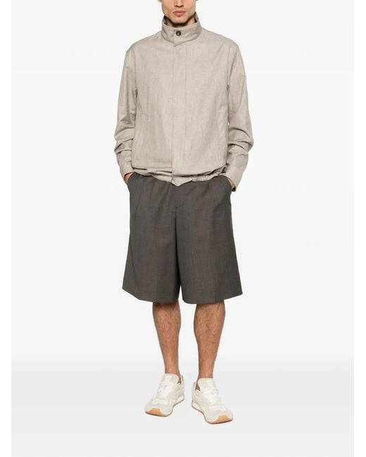 Herno Natural Button Jacket for men