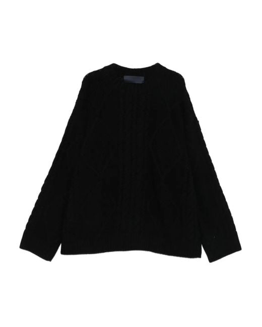 Juun.J Black Sailor-Knots Sweater for men
