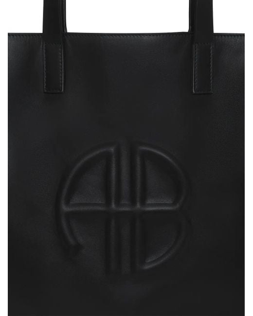Anine Bing Black Palermo Tote