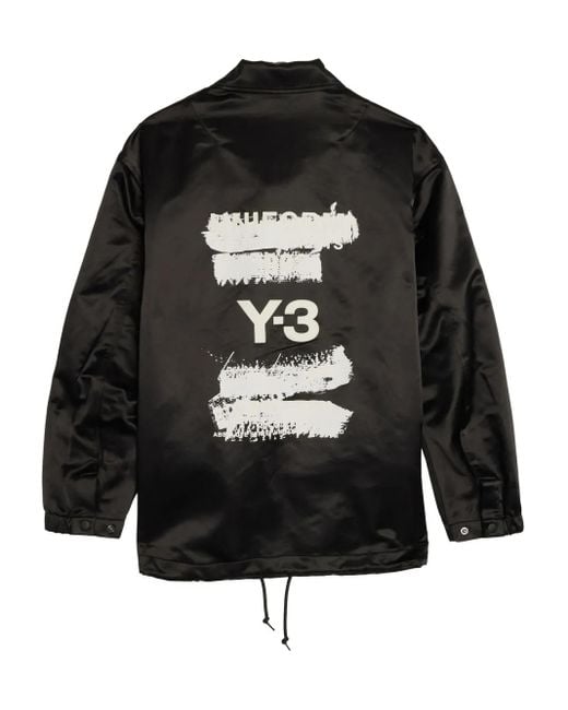 Y-3 Black Gfx Coach Jacket