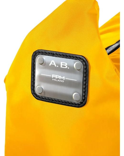 Fpm Milano Yellow Cube Foldable Packing Bag
