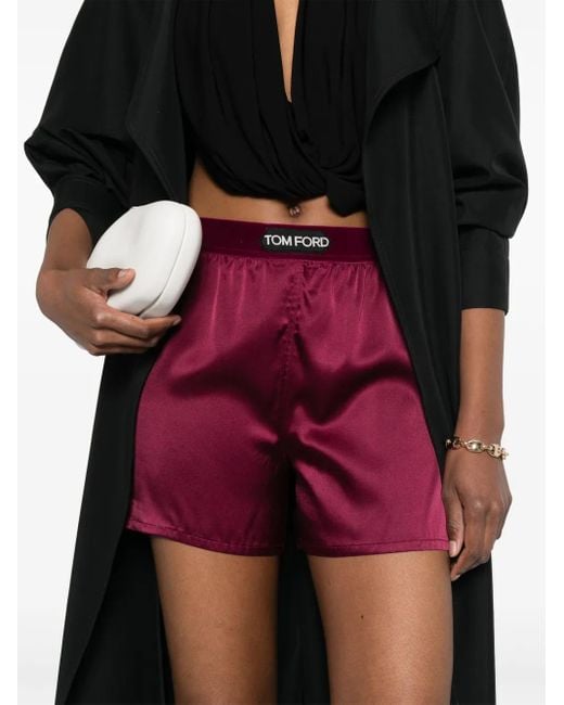 Shorts di Tom Ford in Red