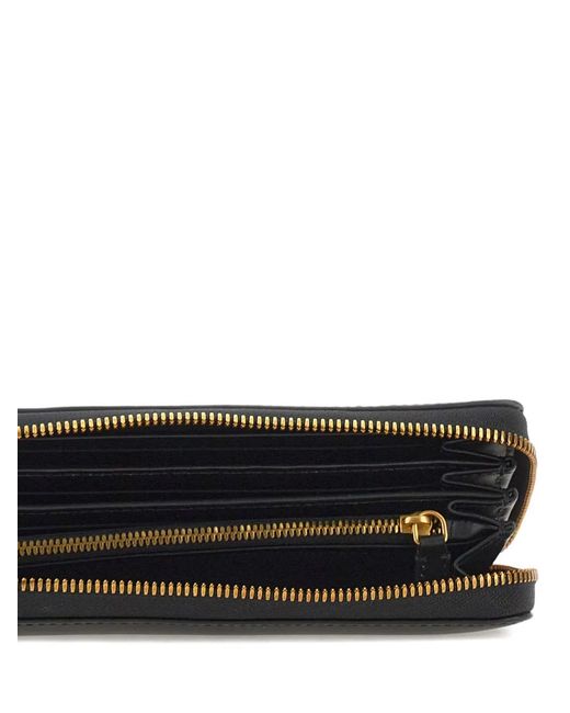 Gianni Chiarini Black Zip Leather Wallet