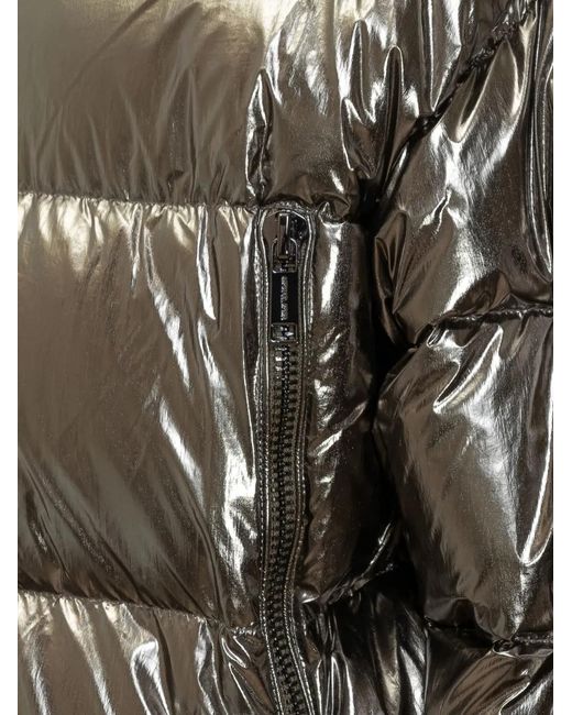 Doudoune À Effet Métallisé MICHAEL Michael Kors en coloris Gray