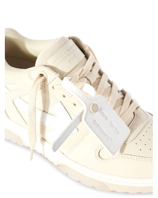 Off-White c/o Virgil Abloh Natural Out Of Office Lace-up Sneakers