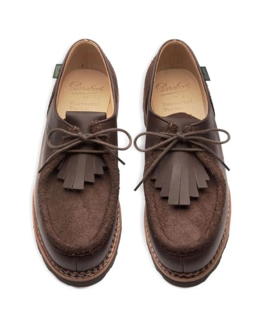 Paraboot X Universal Works Michael Derby-Schuhe in Brown für Herren