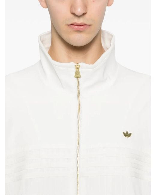 Adidas White Zip Jacket for men
